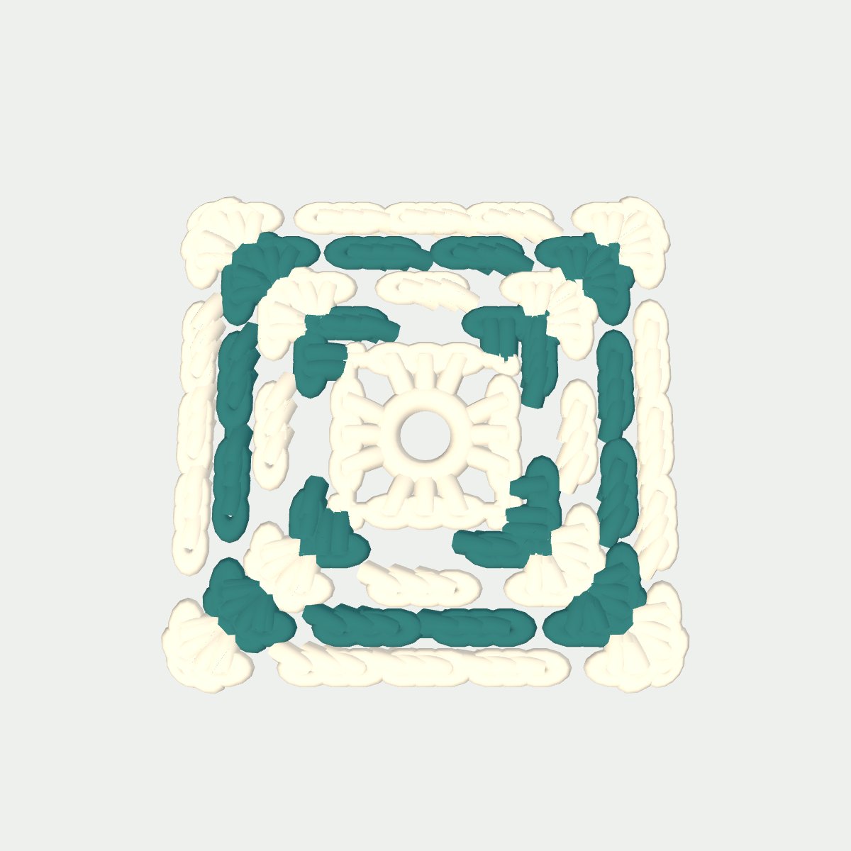 Crochet preview of Two-Tone Rhythm