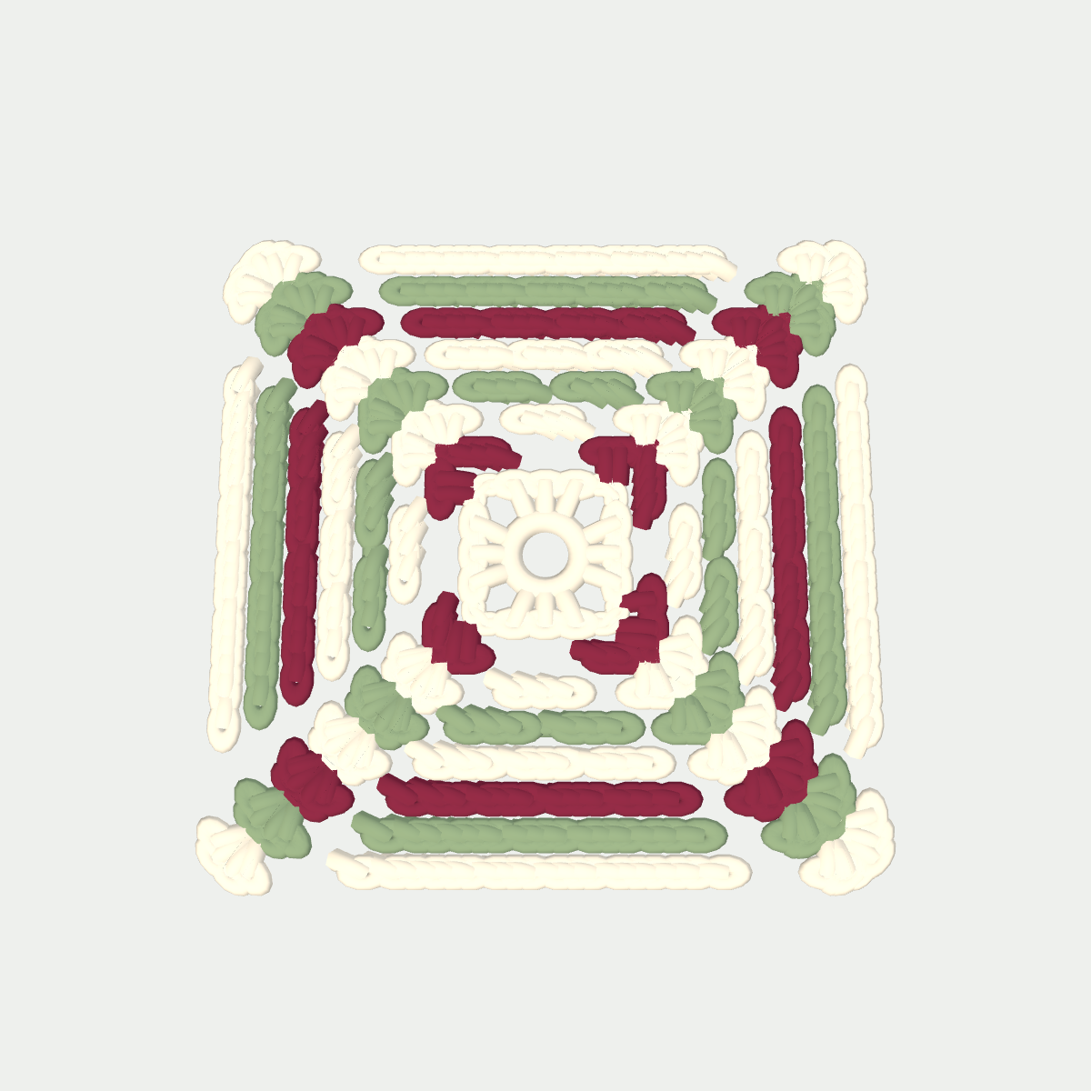Crochet preview of Heirloom Classic Granny