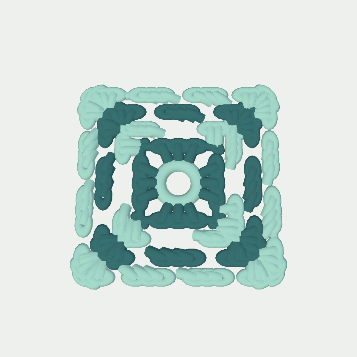 Crochet preview of Coastal Riverside Square