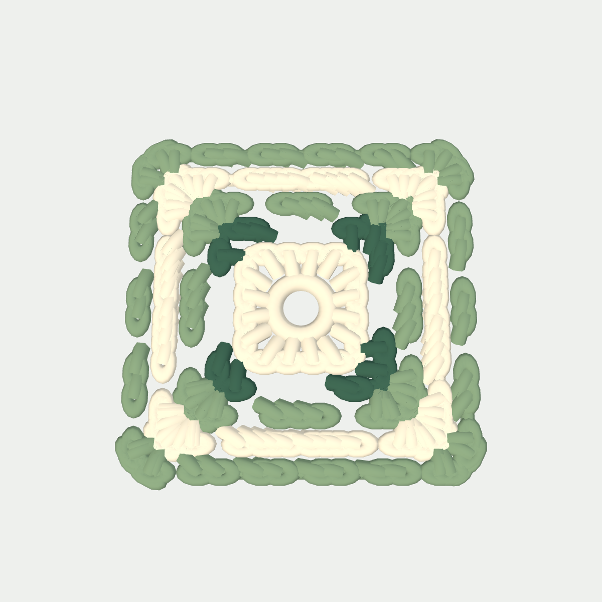 Crochet preview of Botanical Heritage Tide Classic