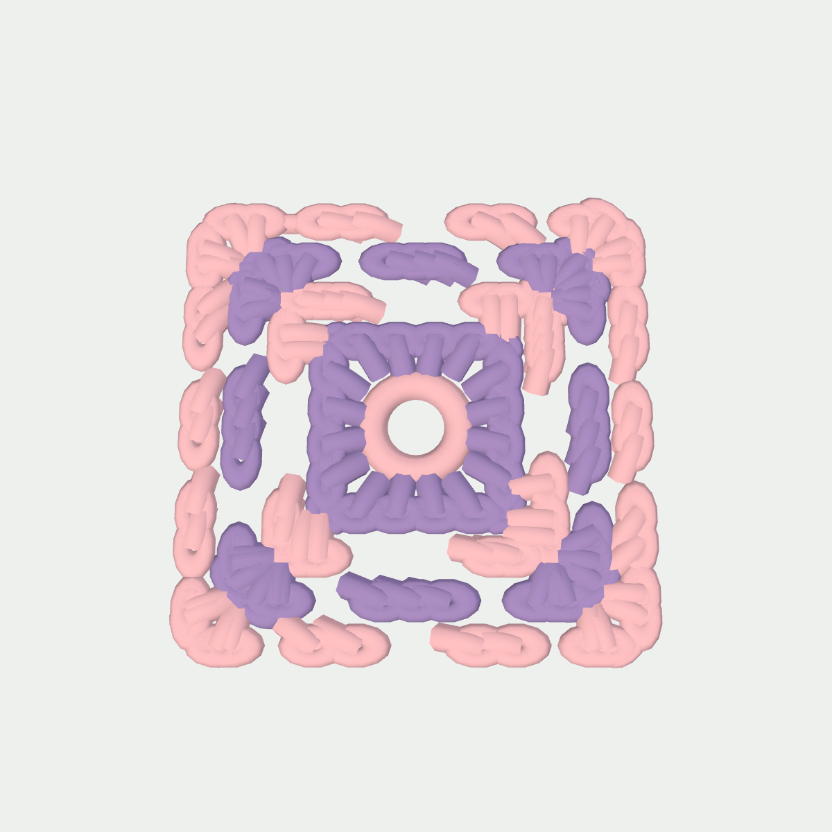 Crochet preview of Pastel Garden Morning Petal Motif