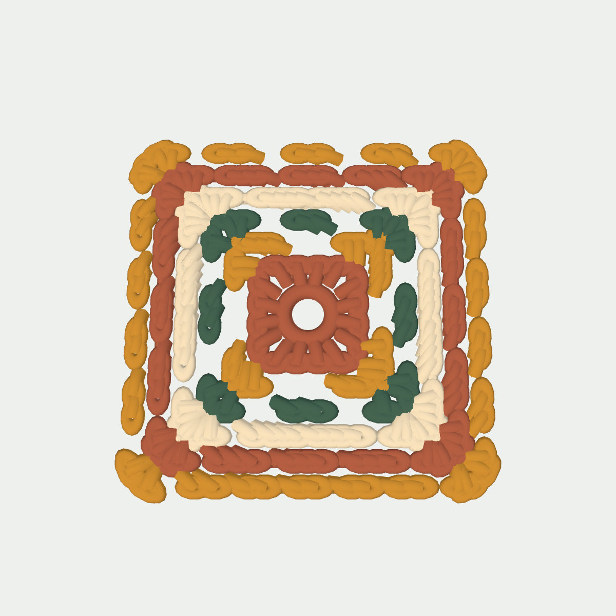 Crochet preview of Autumn Bright Cottage Classic